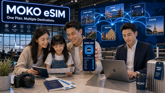 2026 多地 eSIM：商務家庭跨境連線指南