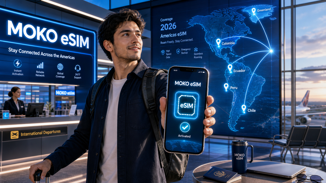 美加墨、南美、非洲、大洋洲、馬爾代夫 eSIM：長途旅行點樣唔失聯？