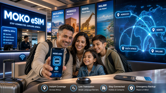 非洲 eSIM 數據漫遊指南：南非、摩洛哥、肯亞、馬拉維
