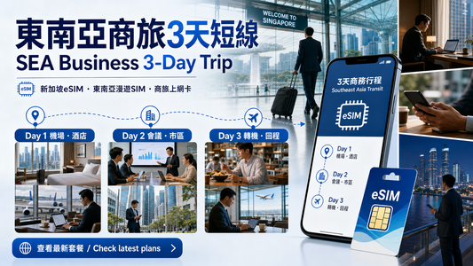 新加坡3天自由行｜香港出發城市交通、景點與 eSIM 上網指引