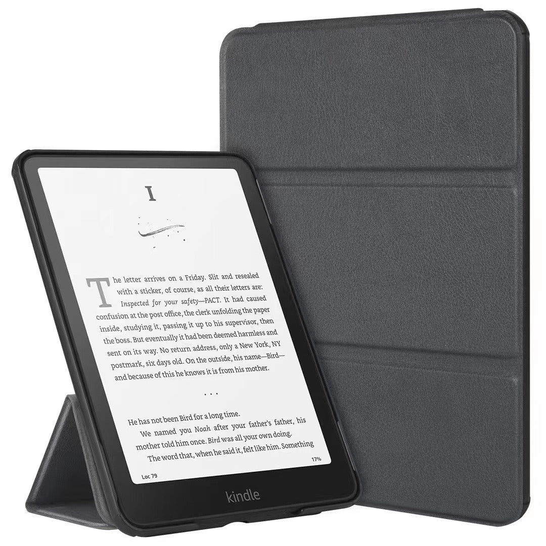 2024新款上市｜Kindle電子書保護套前支撐款：kindle paperwhite12 荧幕7寸｜2024款kindle 彩繪純色15色齊全